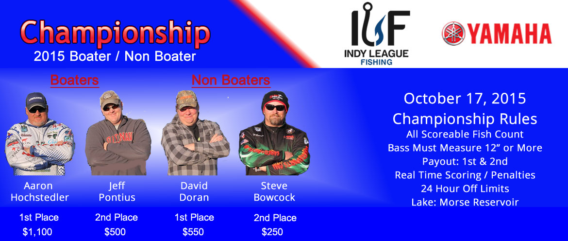 ILF Anglers 2015 Draw Tournament
