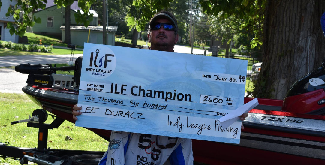 ILF Angler Lee Duracz 2017 Kahlo KUP Series 3 Champion