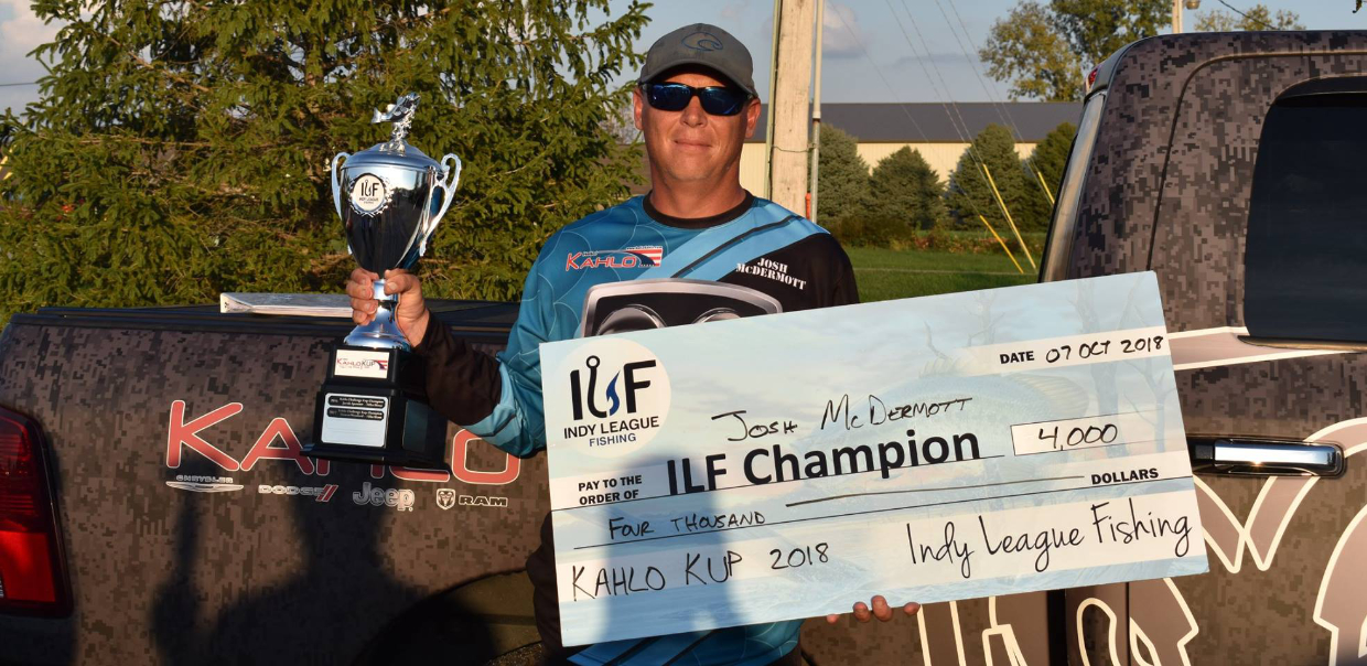 ILF Angler Josh McDermott 2018 Kahlo KUP Champion
