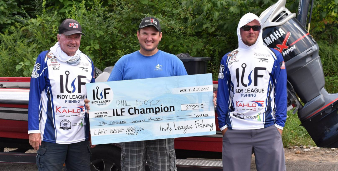 ILF Angler Phill Duracz 2018 Lake Drive Marine 2 Champion